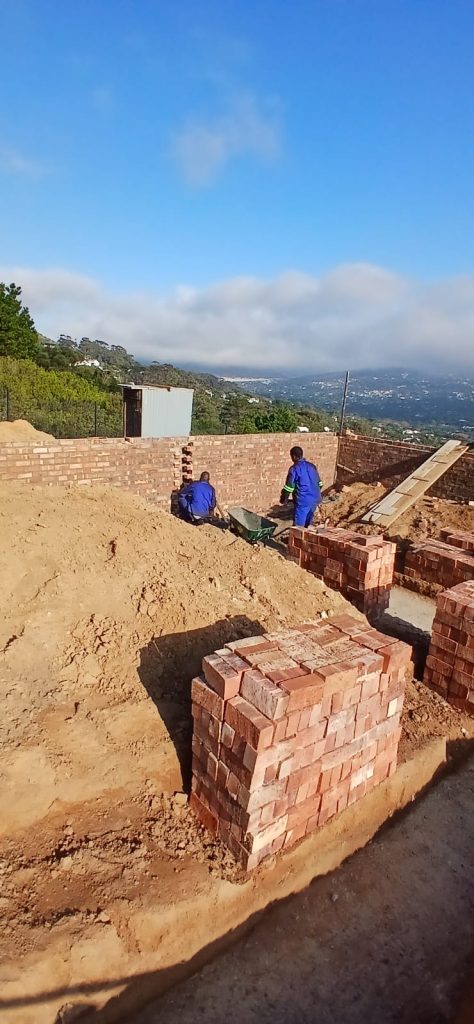 Foundation site overlooking Cape Town