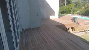 Timber deck installation in Cape Town