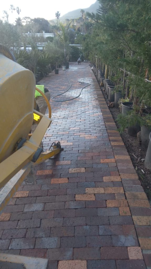 Paved area beside a home — Around The House Building Services, Cape Town