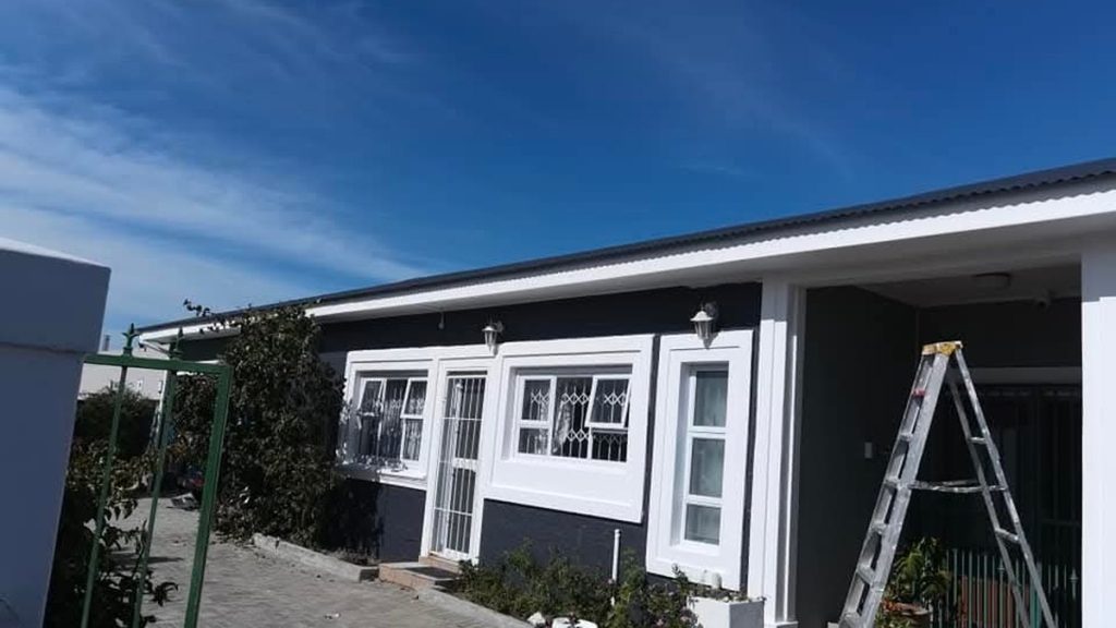 Exterior house painting in Cape Town by Around The House Building Services