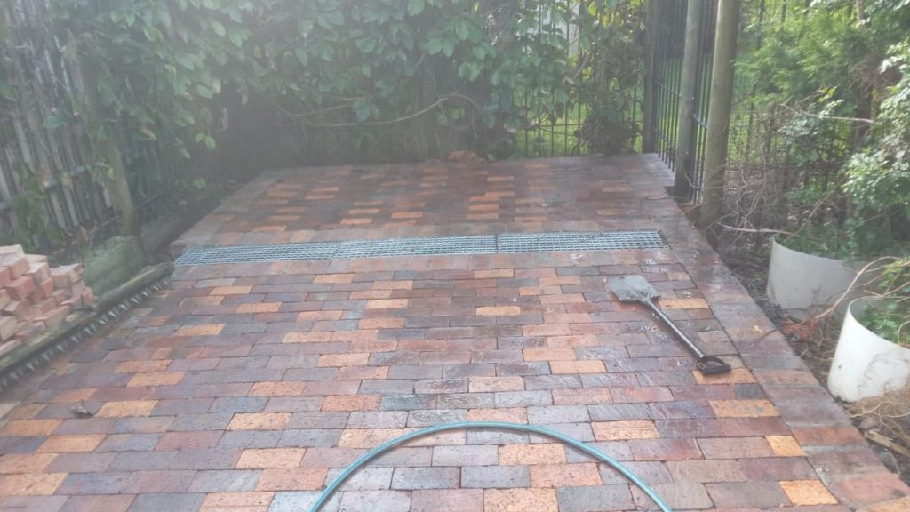 Brick paving driveway installed in Cape Town