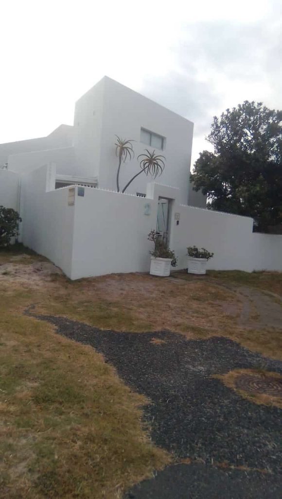 Cape Town home after exterior plastering and painting